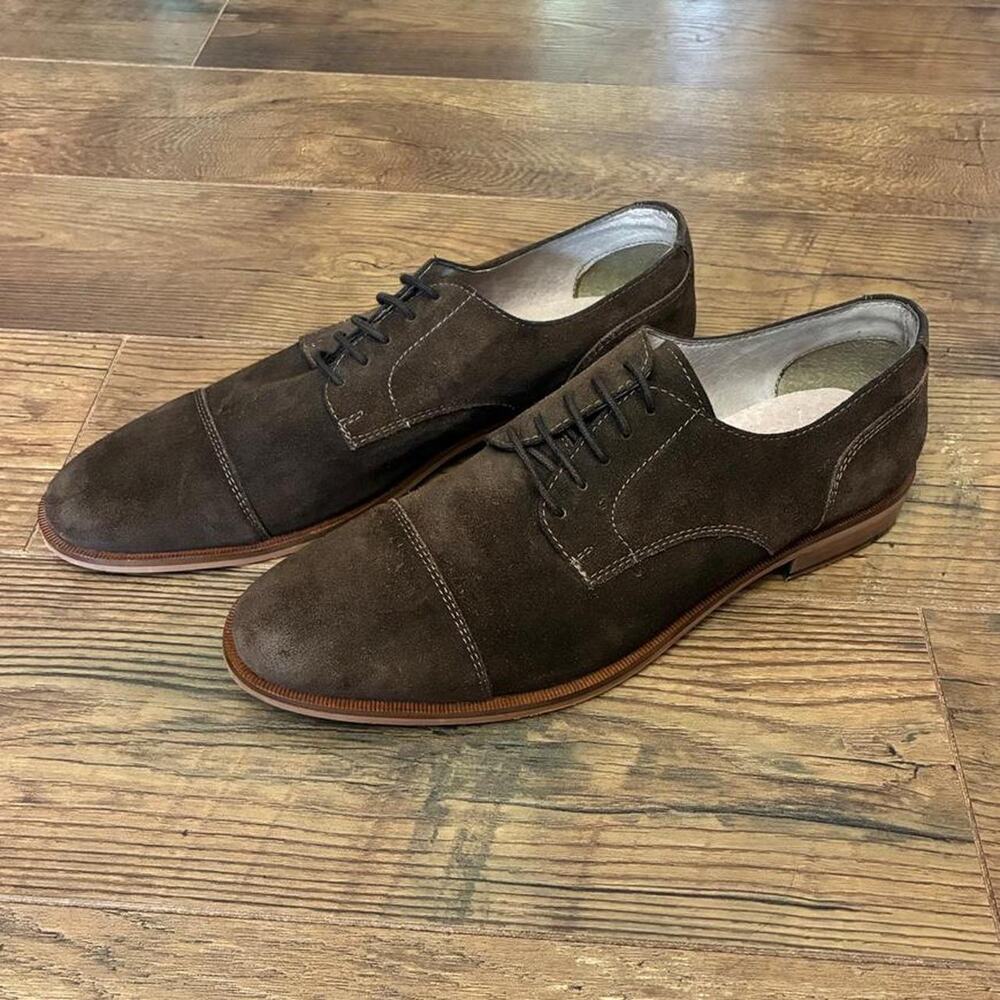 Banana republic brown suede lace
